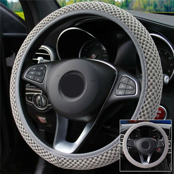 steering wheel covers 1 pc cover 14-15 inch anti slip vehicle breathable elastic fabric fish net
steering wheel covers 1 pc cover 14-15 inch anti slip vehicle breathable elastic fabric fish net