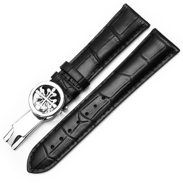 watch bands suitable for strap leather lady pp butterfly buttons, crocodile belt, 24mm20mm, Black;brown
watch bands suitable for strap leather lady pp butterfly buttons, crocodile belt, 24mm20mm, Black;brown