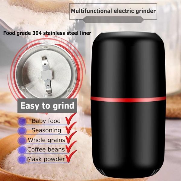 electric coffee grinders anjielosmart mini grinder multifunctional pepper grain mill spice nuts seeds bean grind machine herbs
electric coffee grinders anjielosmart mini grinder multifunctional pepper grain mill spice nuts seeds bean grind machine herbs