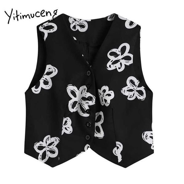 yitimuceng floral pint crop women button up cami loose solid black clothes korean fashion v-neck tank summer 210601, White
yitimuceng floral pint crop women button up cami loose solid black clothes korean fashion v-neck tank summer 210601, White