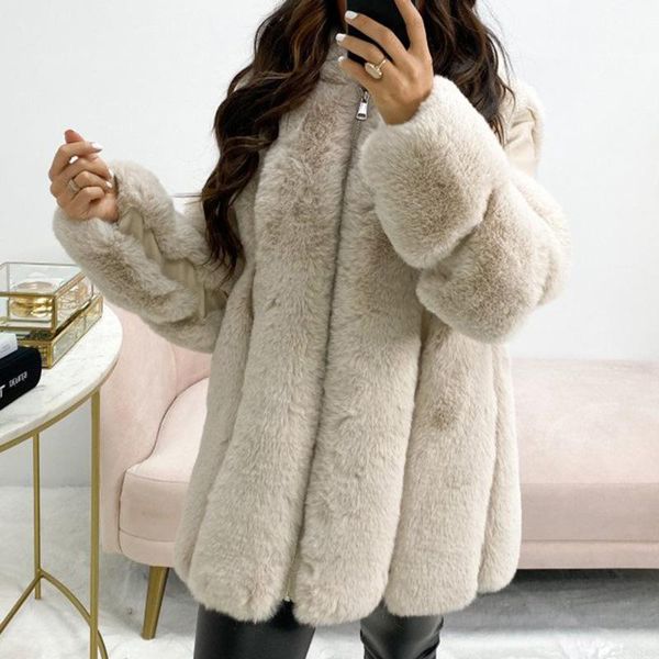 women's fur & faux fashion casual coats women elegant zipper hooded winter jackets long sleeve patchwork ladies, Black
women's fur & faux fashion casual coats women elegant zipper hooded winter jackets long sleeve patchwork ladies, Black