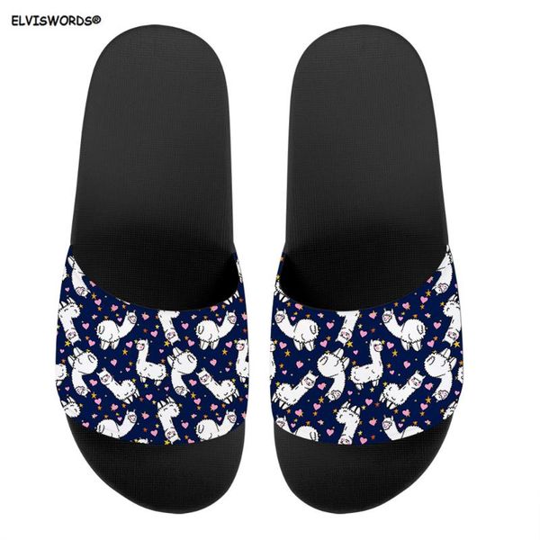 lovely animal llama pattern casual house flats for ladies indoor slip oc women's slides comfortable sandals slippers, Black
lovely animal llama pattern casual house flats for ladies indoor slip oc women's slides comfortable sandals slippers, Black