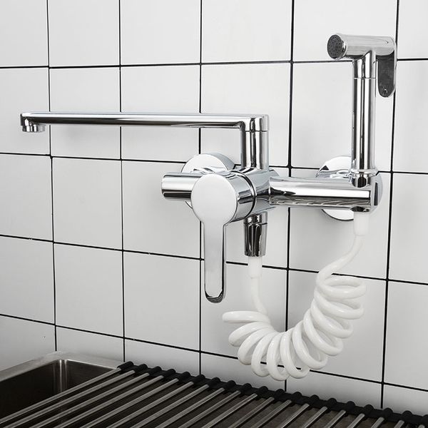 kitchen faucets faucet chrome plated brass sink mixer wall mounted water tap with sprayer lw6t
kitchen faucets faucet chrome plated brass sink mixer wall mounted water tap with sprayer lw6t