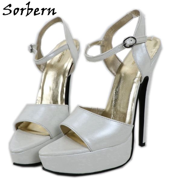 sorbern real leather slingback sandals platform 18cm high heel stilettos plus size 12 stripper summer heeled, Black
sorbern real leather slingback sandals platform 18cm high heel stilettos plus size 12 stripper summer heeled, Black