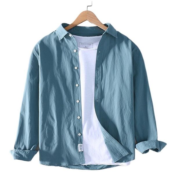 casual long-sleeved men's shirt all-match literary loose jacket coat hoodies & sweatshirts, Black
casual long-sleeved men's shirt all-match literary loose jacket coat hoodies & sweatshirts, Black