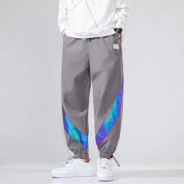 men's pants harem fashion patchwork joggers streetwear homme sweatpants trousers drop 965p, Black
men's pants harem fashion patchwork joggers streetwear homme sweatpants trousers drop 965p, Black