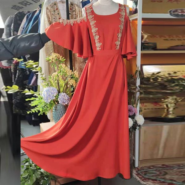 summer off shoulder abaya dubai turkey long muslim evening dress islam clothing dresses for women robe longue musulmane femmeplus size cloth, Red
summer off shoulder abaya dubai turkey long muslim evening dress islam clothing dresses for women robe longue musulmane femmeplus size cloth, Red