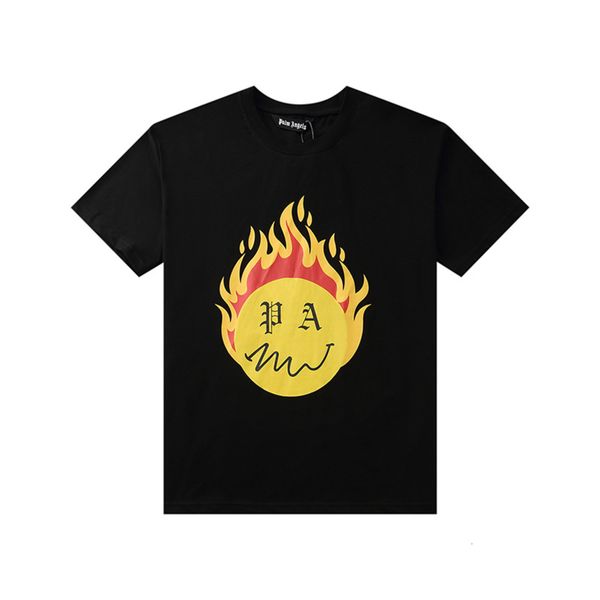 summer pa flame sun print t shirt loose bf style crew neck casual short sleeve, White;black
summer pa flame sun print t shirt loose bf style crew neck casual short sleeve, White;black