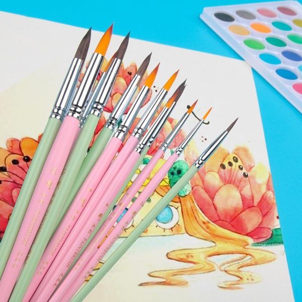 gift sets a5ka 7 pcs multi-purpose paint brush artist pointed brushes soft anti-shedding set for acrylic watercolor
gift sets a5ka 7 pcs multi-purpose paint brush artist pointed brushes soft anti-shedding set for acrylic watercolor