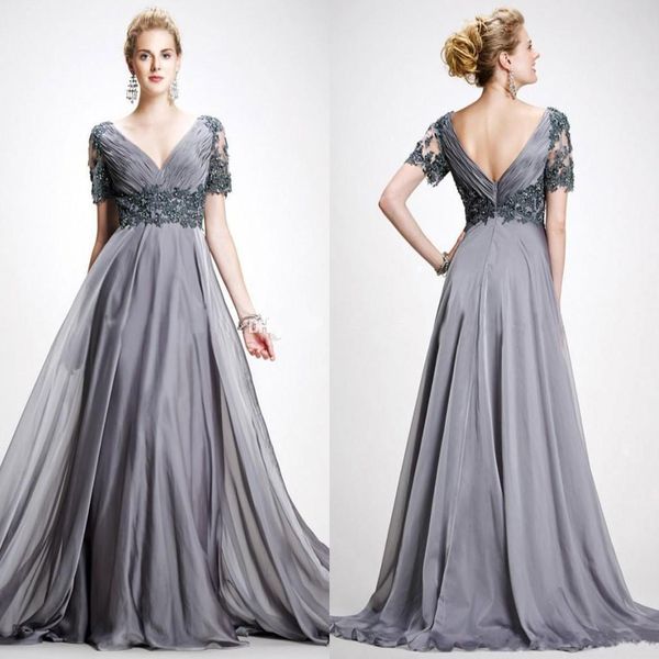 elegant gray vintage mother of the bride dresses v neck chiffon lace a line backless wedding guest dress 2021 evening gown robes de soirée l, Black;red
elegant gray vintage mother of the bride dresses v neck chiffon lace a line backless wedding guest dress 2021 evening gown robes de soirée l, Black;red