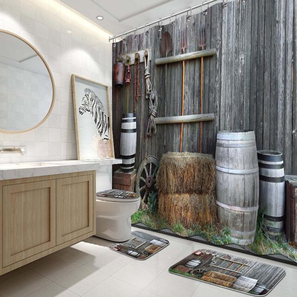shower curtains agriculture curtain, western wooden barn countryside bucolic rural house folk vintage scenery, cloth fabric bathroom set
shower curtains agriculture curtain, western wooden barn countryside bucolic rural house folk vintage scenery, cloth fabric bathroom set