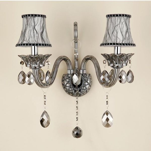 wall lamp decoration crystal k9 european style bedroom with e14 led light
wall lamp decoration crystal k9 european style bedroom with e14 led light