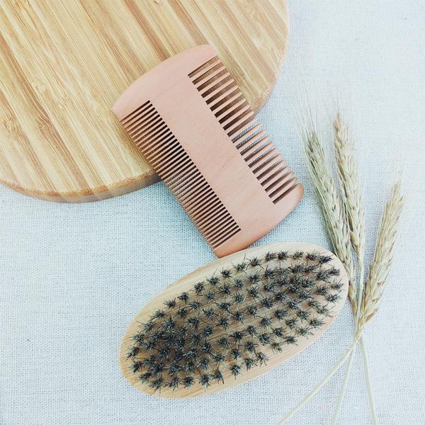 hair brushes soft boar bristle wood beard brush hairdresser shaving tool men mustache comb kit with gift bag set, Silver
hair brushes soft boar bristle wood beard brush hairdresser shaving tool men mustache comb kit with gift bag set, Silver
