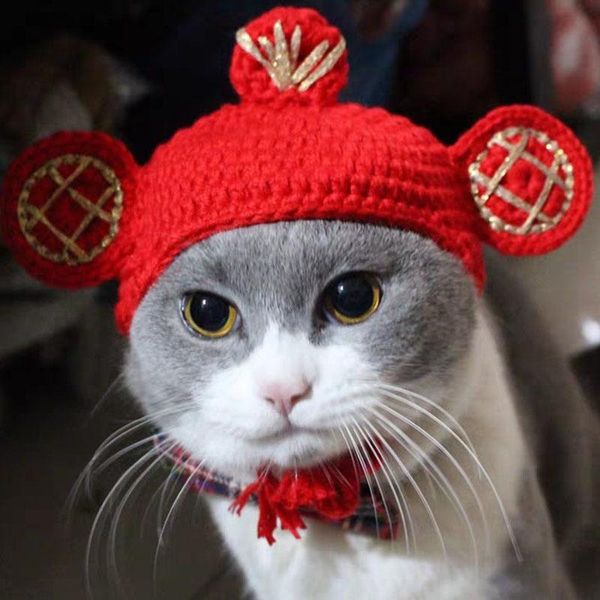 cat costumes knitted hat pet funny lucky officer handmade woolen jewelry clothing toy
cat costumes knitted hat pet funny lucky officer handmade woolen jewelry clothing toy