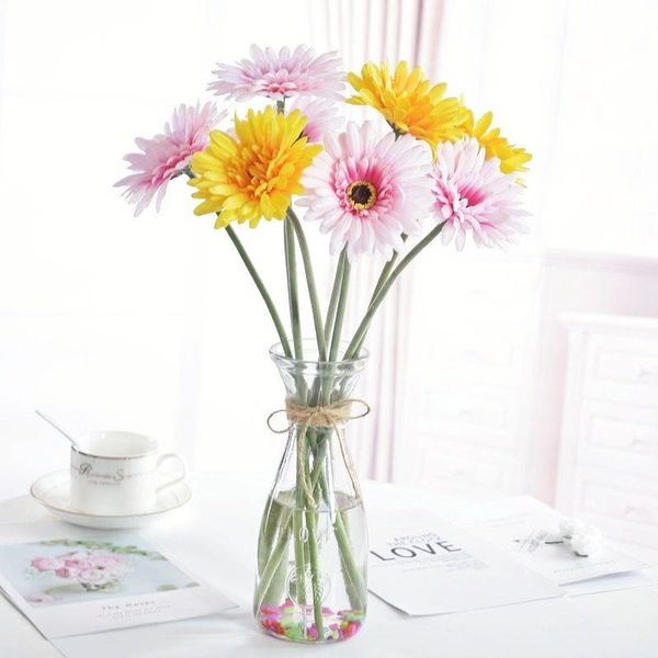 decorative flowers & wreaths artificial flower, single branch, length 55cm, pink gerbera, suitable for home decoration, wedding scene,vase f
decorative flowers & wreaths artificial flower, single branch, length 55cm, pink gerbera, suitable for home decoration, wedding scene,vase f