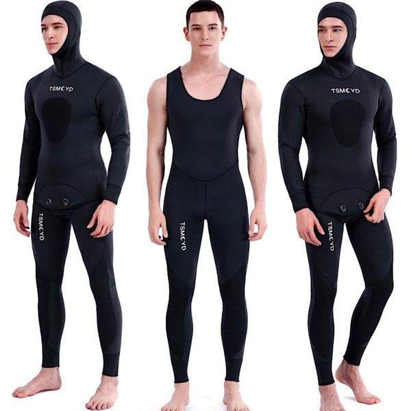 tsmc - men's diving suit, warm, winter, 3 / 5mm, hooded, surfing, front zipper, swim wear
tsmc - men's diving suit, warm, winter, 3 / 5mm, hooded, surfing, front zipper, swim wear