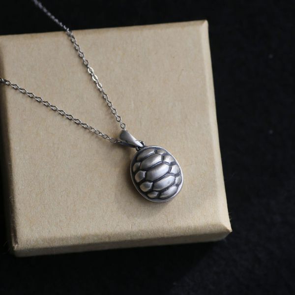 new s925 sterling silver necklace retro little turtle shell pendant for men and women chinese style jewelry accessories
new s925 sterling silver necklace retro little turtle shell pendant for men and women chinese style jewelry accessories