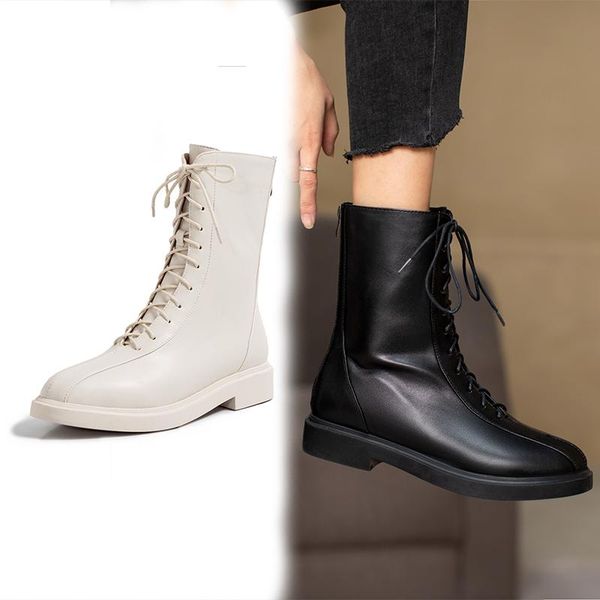 boots genuine leather women round toe zipper ankle for spring/autumn fashion back ladies shoes size 34-43 handmade, Black
boots genuine leather women round toe zipper ankle for spring/autumn fashion back ladies shoes size 34-43 handmade, Black