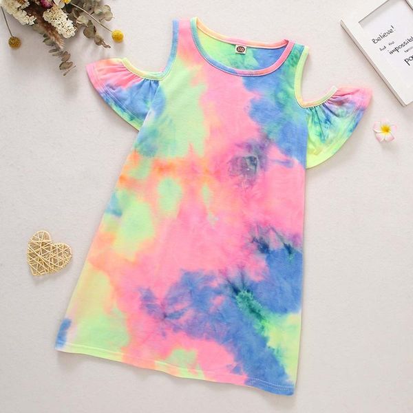 girl's dresses sundress clothes summer toddler kid baby girls rainbow print off-the-shoulder dress a-line skirt, Red;yellow
girl's dresses sundress clothes summer toddler kid baby girls rainbow print off-the-shoulder dress a-line skirt, Red;yellow