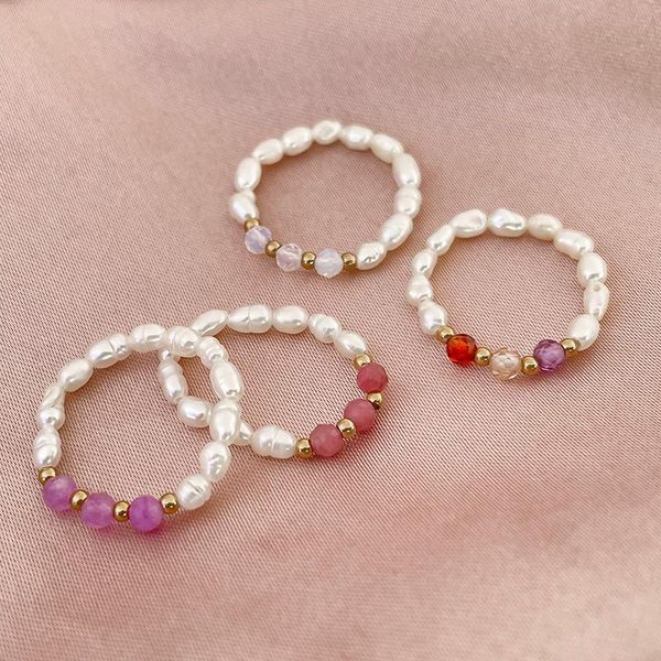 wedding rings natural crystal freshwater pearl for women pink rose red stainless steel bead fashion jewelry adjustable ring, Slivery;golden
wedding rings natural crystal freshwater pearl for women pink rose red stainless steel bead fashion jewelry adjustable ring, Slivery;golden