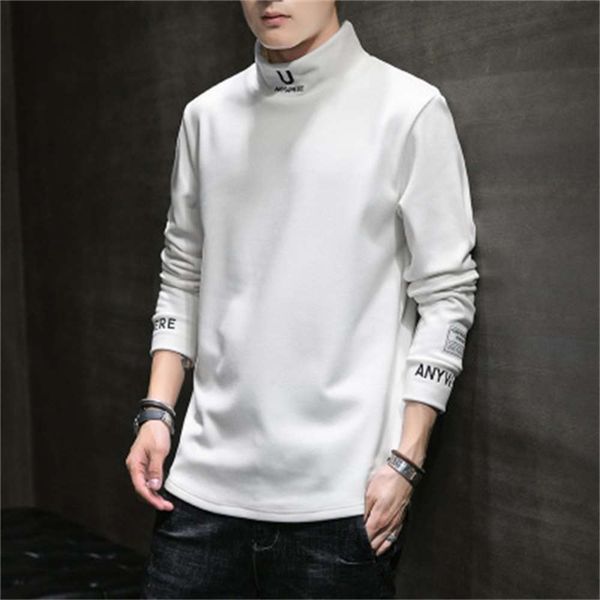 men's sweaters sweatshirt huamao t-shirt half high middle collar autumn winter sweater long sleeve thickened base shirt as0s, White;black
men's sweaters sweatshirt huamao t-shirt half high middle collar autumn winter sweater long sleeve thickened base shirt as0s, White;black