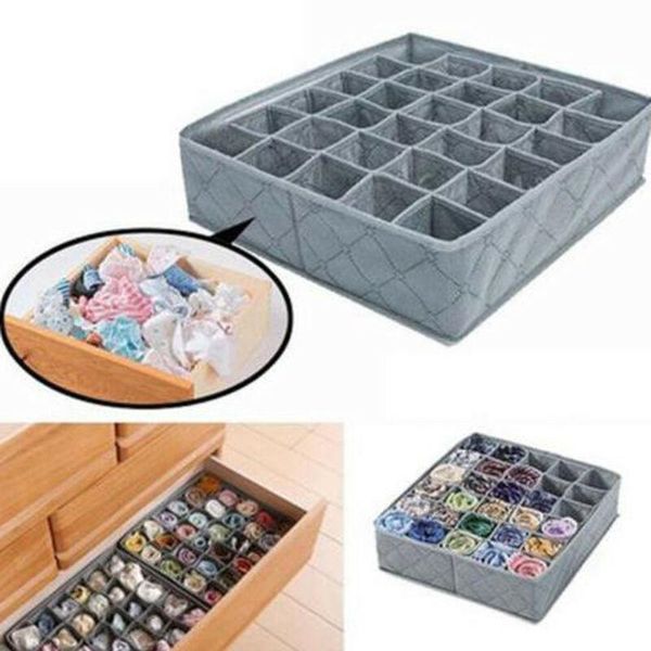 storage drawers grey 30 cells bamboo charcoal underwear ties sock drawer closet organizer box wholesale
storage drawers grey 30 cells bamboo charcoal underwear ties sock drawer closet organizer box wholesale