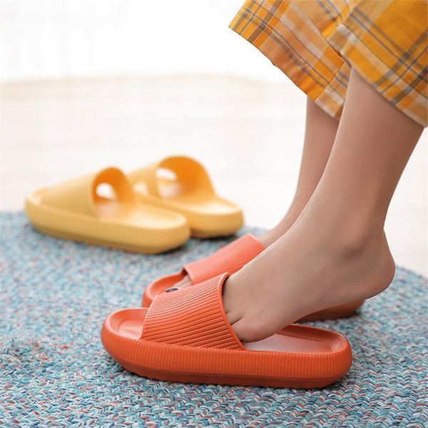 trend thick sole home bathroom women slippers 4cm heel ladies platform shoes non-slip bedroom solid eva couples slides, Black
trend thick sole home bathroom women slippers 4cm heel ladies platform shoes non-slip bedroom solid eva couples slides, Black