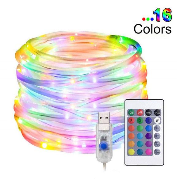 strings 16 colors changing usb led rope lights 4 modes tube light with remote string outdoor waterproof for christmas party decor
strings 16 colors changing usb led rope lights 4 modes tube light with remote string outdoor waterproof for christmas party decor