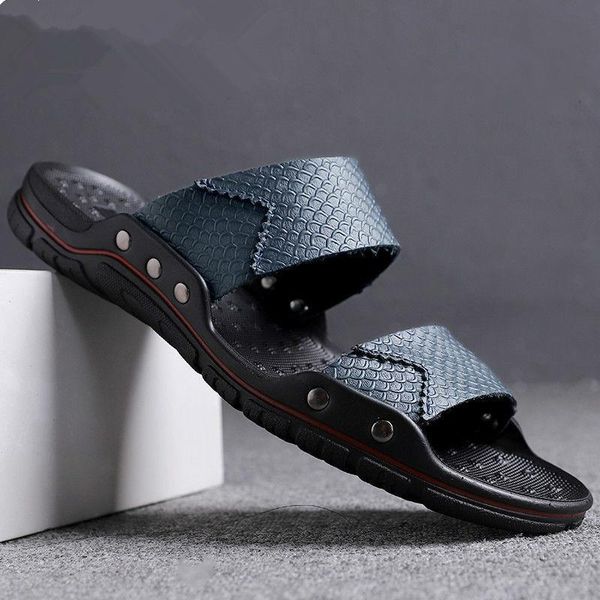 slippers aruonet fashion trendy hard-wearing light men shoe ultralight sandal mens sandals genuine leather tenis masculino, Black
slippers aruonet fashion trendy hard-wearing light men shoe ultralight sandal mens sandals genuine leather tenis masculino, Black