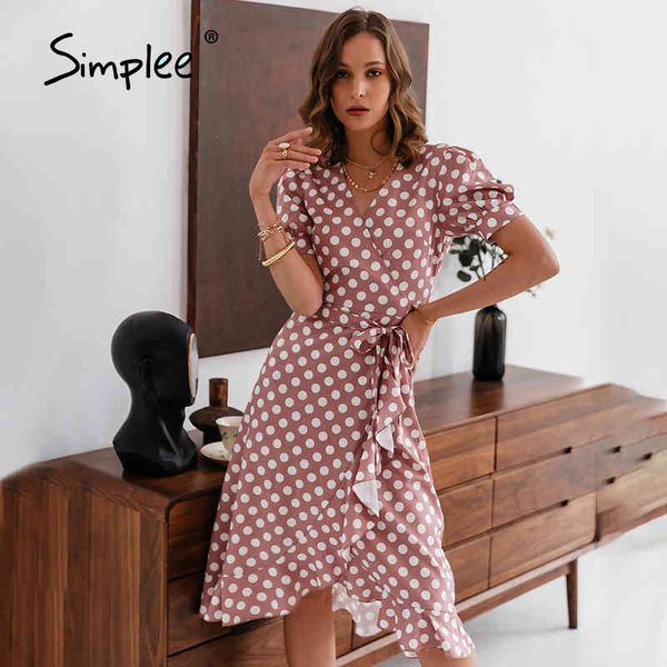 vintage polka dot print summer women casual ruffle sash a-line midi dress robe holiday elegant dresses asymmetry 210414, Black;gray
vintage polka dot print summer women casual ruffle sash a-line midi dress robe holiday elegant dresses asymmetry 210414, Black;gray