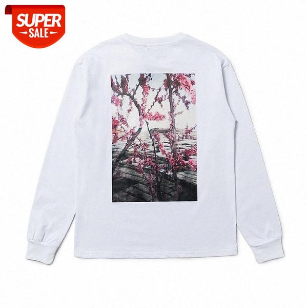 european and american hipsters black white printed t-shirt fear of god hip-hop street round neck floral print long-sleeved #xo5k, White;black
european and american hipsters black white printed t-shirt fear of god hip-hop street round neck floral print long-sleeved #xo5k, White;black