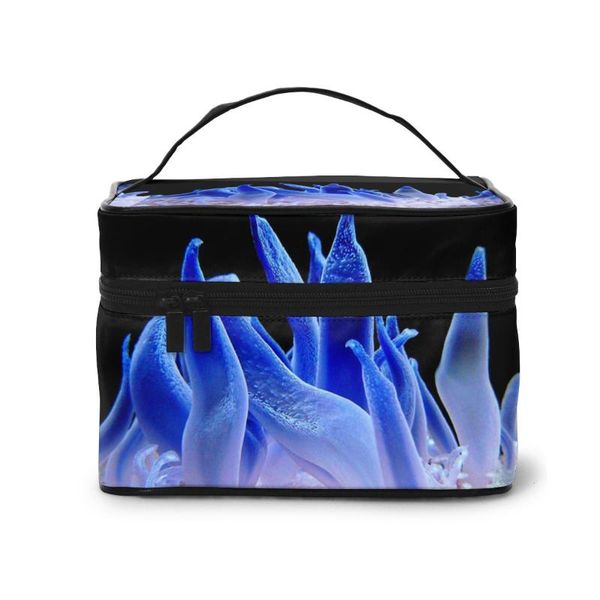 anemone makeup bag women cosmetic toiletries organizer storage make up cases bags &