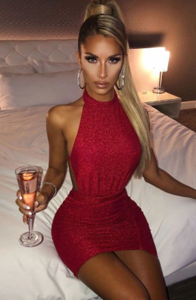 selling party outfits female halter backless sheath two-piece women's short skirt set multi colors matching sets, White
selling party outfits female halter backless sheath two-piece women's short skirt set multi colors matching sets, White