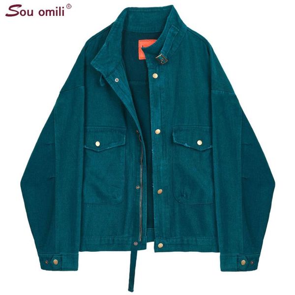 oversized jacket women blue denim winter jeans coat casual harajuku streetwear female vintage women's jackets, Black;brown
oversized jacket women blue denim winter jeans coat casual harajuku streetwear female vintage women's jackets, Black;brown