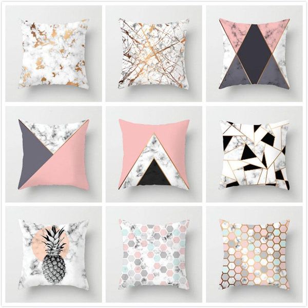 geometric decoration square pillowcase marble pattern 45cm * polyester home cushion/decorative pillow
geometric decoration square pillowcase marble pattern 45cm * polyester home cushion/decorative pillow