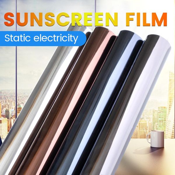 window stickers non-adhesive mirror film tint anti-uv reflective glass films sun blocking house home residential office
window stickers non-adhesive mirror film tint anti-uv reflective glass films sun blocking house home residential office