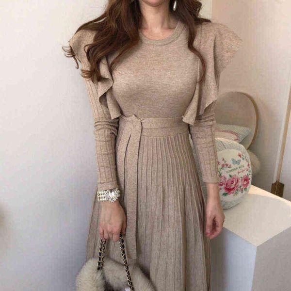 vintage dress women fashion sweater ruffles bodycon dress high waist pleated dress long sleeve 2021 autumn winter g1214, Black;gray
vintage dress women fashion sweater ruffles bodycon dress high waist pleated dress long sleeve 2021 autumn winter g1214, Black;gray