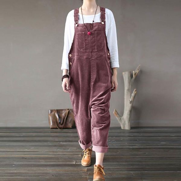 plus size corduroy autumn women rompers harem pants button overalls casual long pantalon palazzo female playsuits, Black;white
plus size corduroy autumn women rompers harem pants button overalls casual long pantalon palazzo female playsuits, Black;white