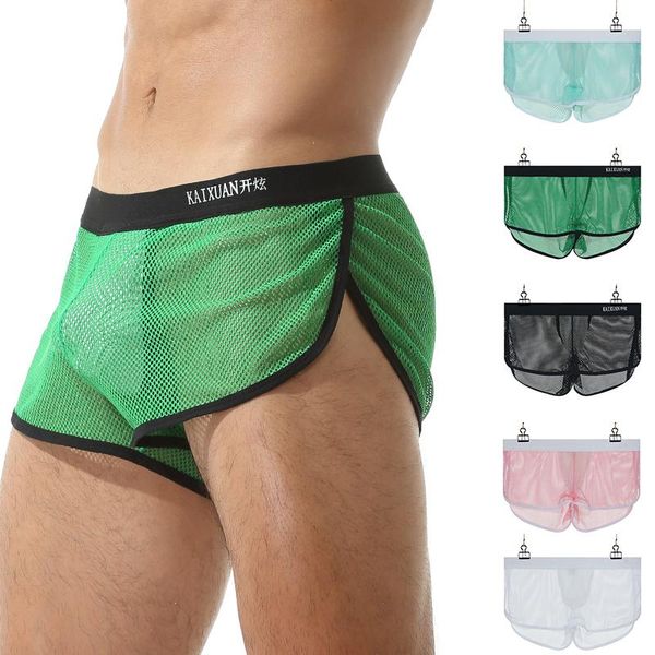underpants underwear men boxershorts breathable mesh transparent see through cueca masculina, Black;white
underpants underwear men boxershorts breathable mesh transparent see through cueca masculina, Black;white