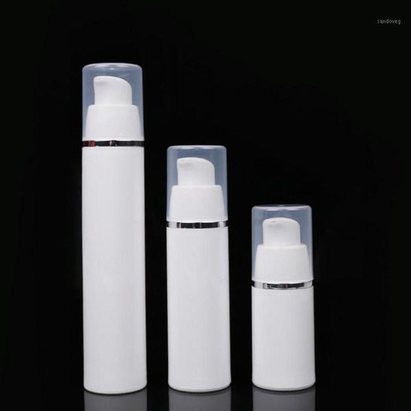 storage bottles & jars 10pcs empty 15ml 30ml 50ml pp airless white vacuum pump lotion bottle with silver gold line cosmetic packagings
storage bottles & jars 10pcs empty 15ml 30ml 50ml pp airless white vacuum pump lotion bottle with silver gold line cosmetic packagings