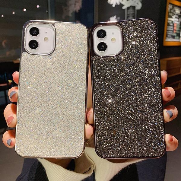 cell phone pouches fashion diamond case for 12 11 pro max xr xs 7 8 plus glitter electroplated rhinestones soft imd cover
cell phone pouches fashion diamond case for 12 11 pro max xr xs 7 8 plus glitter electroplated rhinestones soft imd cover