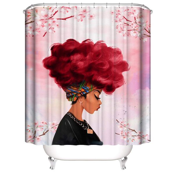 cool girl shower curtain, african american woman lady blowing bubble chewing gum shower curtains with 12 hooks,bath curtain
cool girl shower curtain, african american woman lady blowing bubble chewing gum shower curtains with 12 hooks,bath curtain