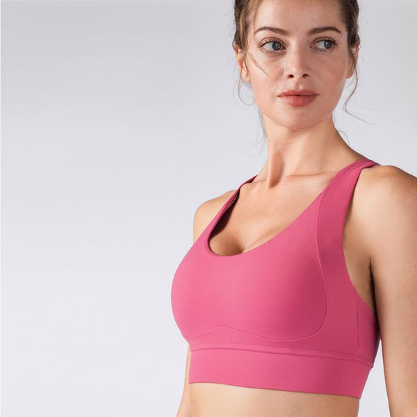 l-18 peach breast shock proof yoga outfits running fiess women underwears gym tank cross back buckle traceless sports bra
l-18 peach breast shock proof yoga outfits running fiess women underwears gym tank cross back buckle traceless sports bra