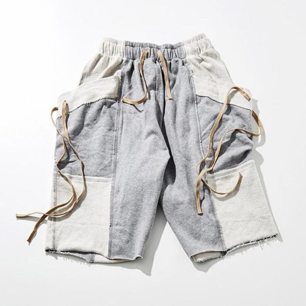 men's shorts summer high street fashion trend beggar outdoor running training loose casual five-point basketball pants, White;black
men's shorts summer high street fashion trend beggar outdoor running training loose casual five-point basketball pants, White;black