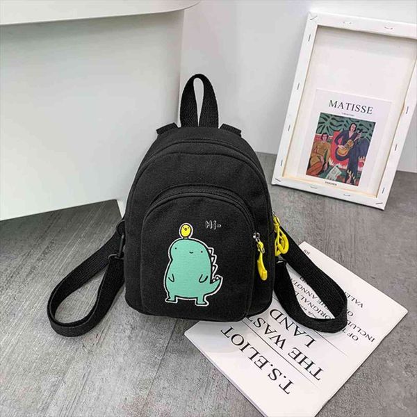 dinosaur print mini backpack style small female student canvas bag cute kawaii harajuku bags women
dinosaur print mini backpack style small female student canvas bag cute kawaii harajuku bags women