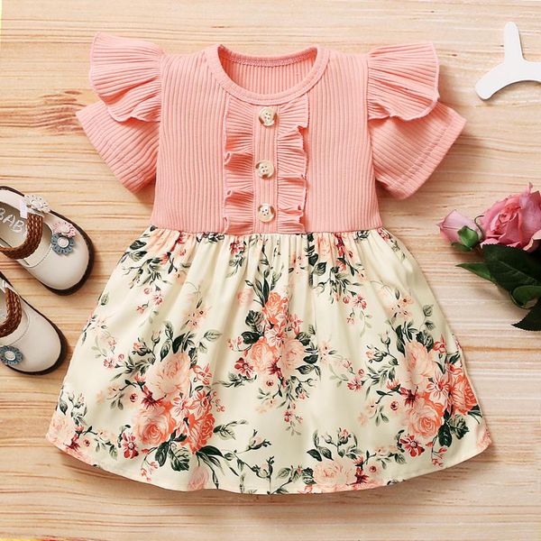 summer princess baby girl dress born floral sleeveless toddler girls ruffle button mini dresses drop girl's, Red;yellow
summer princess baby girl dress born floral sleeveless toddler girls ruffle button mini dresses drop girl's, Red;yellow