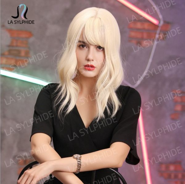 synthetic wigs short hair curly white brand air bangs, Black
synthetic wigs short hair curly white brand air bangs, Black