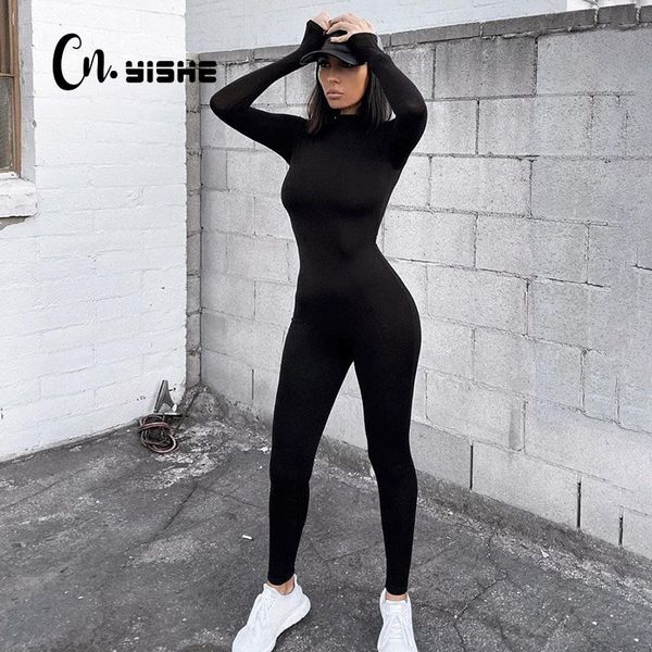 cnyishe casual skinny black long jumpsuits women rompers long sleeve workout active wear bodycon jumpsuit fitness fashion autumn 210419, Black;white
cnyishe casual skinny black long jumpsuits women rompers long sleeve workout active wear bodycon jumpsuit fitness fashion autumn 210419, Black;white