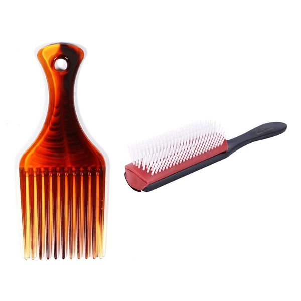pcs hair comb fork insert hairdressing curly brush, amber color & black red brushes, Silver
pcs hair comb fork insert hairdressing curly brush, amber color & black red brushes, Silver