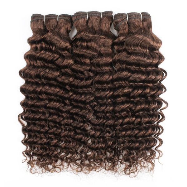 human hair bulks kisshair color #4 deep wave bundles 3/4 pcs dark brown peruvian extension 10 to 24 inch non remy weft, Black
human hair bulks kisshair color #4 deep wave bundles 3/4 pcs dark brown peruvian extension 10 to 24 inch non remy weft, Black